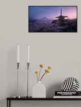 Mt Fuji Sakura Poster och Canvastavla