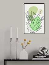 Color Abstract Agave #2 Poster och Canvastavla