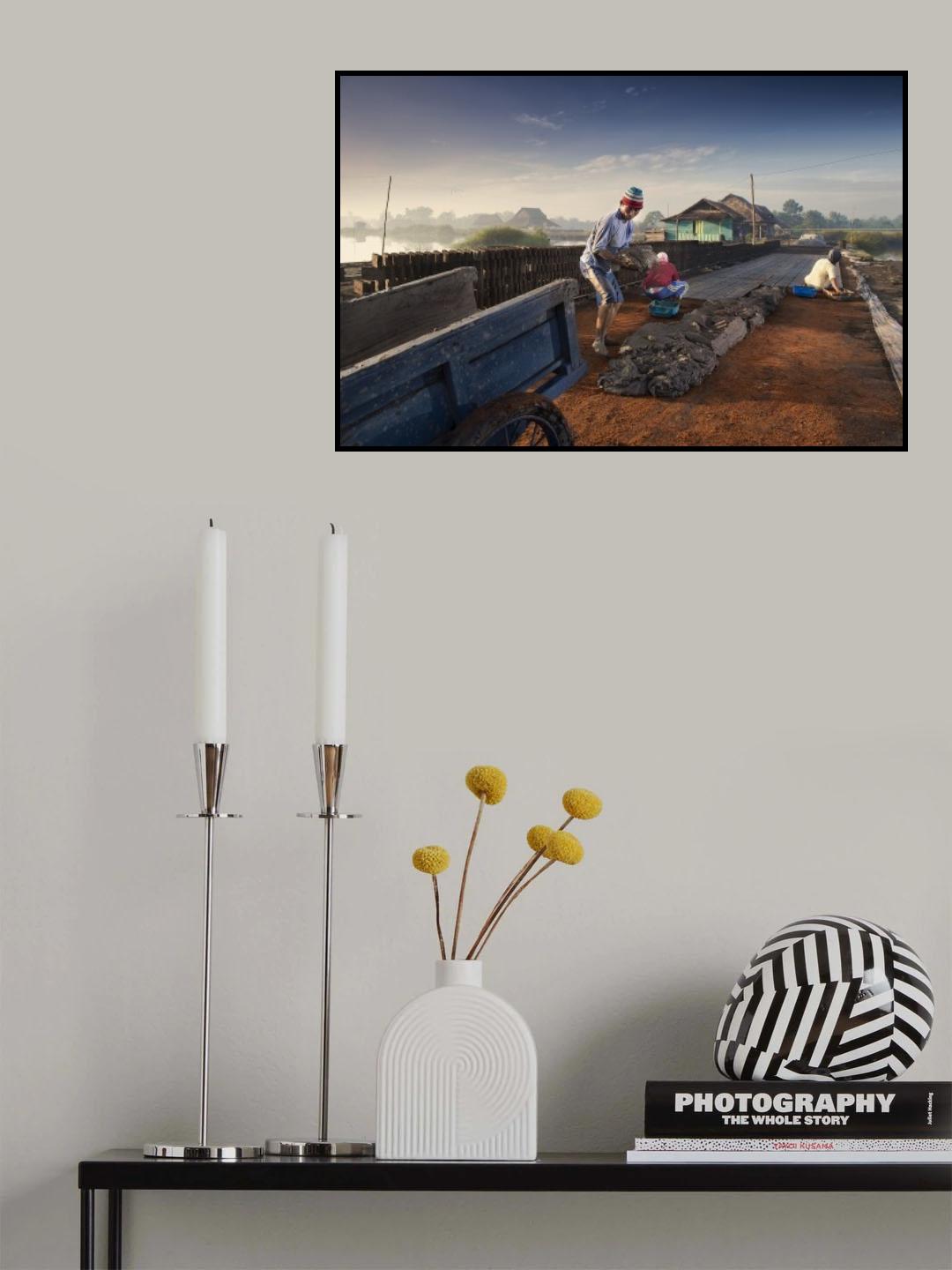 making bricks Poster och Canvastavla