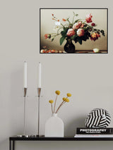 Pink Peony Poster och Canvastavla