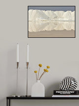 Salt flats in Sanlúcar de Barrameda, Cádiz, España Poster och Canvastavla