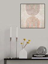 Rainbow Gate Vertical Poster och Canvastavla