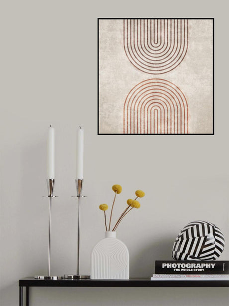 Rainbow Gate Vertical Poster och Canvastavla
