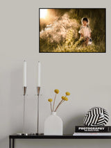 Sparkling Girl Poster och Canvastavla