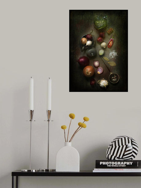the recipe_onion soup Poster och Canvastavla