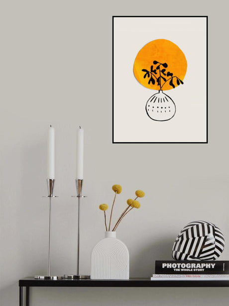 Sun Plant . Poster och Canvastavla