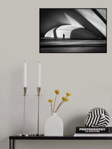 The man and the lines Poster och Canvastavla