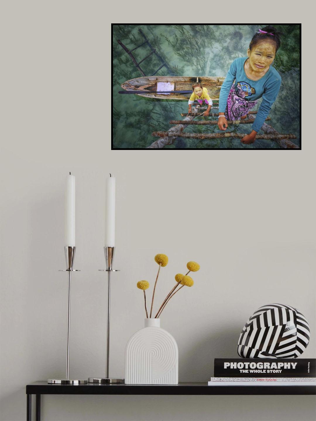 The World of Sea Gypsy Poster och Canvastavla
