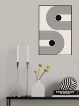 Black Boho Vibe Series #6 Poster och Canvastavla