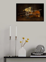 Fish and violin Poster och Canvastavla