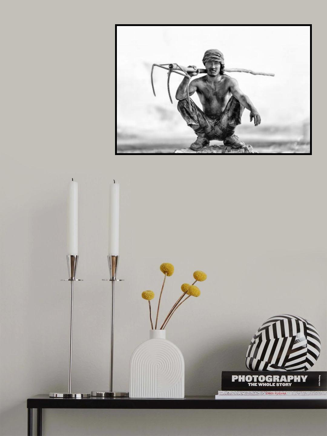 The Man with a Hook Poster och Canvastavla