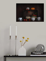 Still Life With Pumpkins Poster och Canvastavla