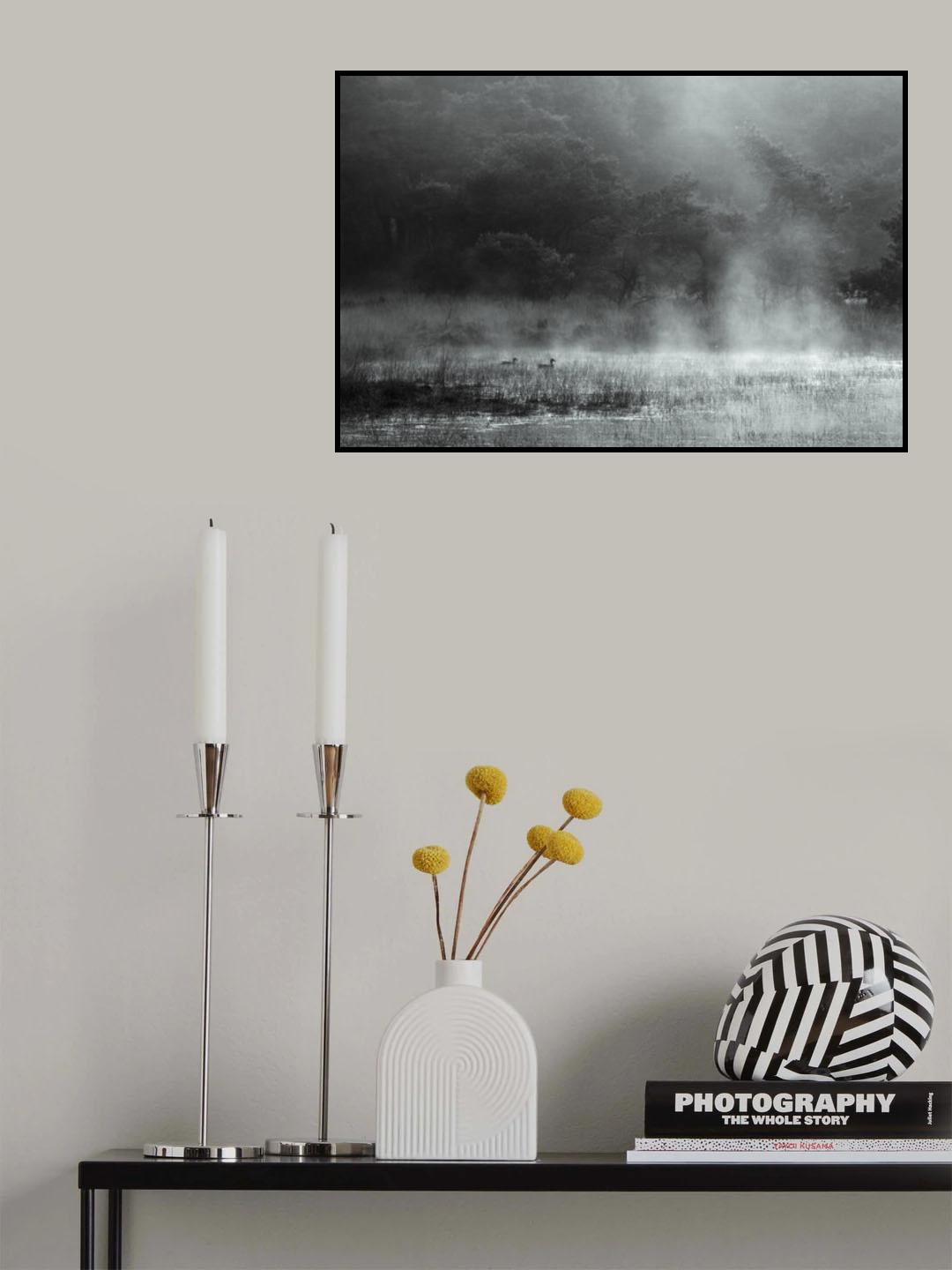 Morning at the moor Poster och Canvastavla