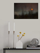 ...and the moon stood still for the night bird's song... Poster och Canvastavla
