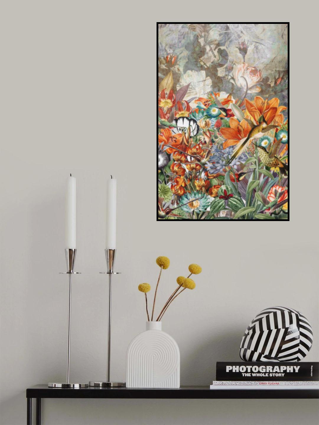 Charm of Hummingbirds (Collective Nouns) Poster och Canvastavla