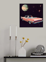 Pink Convertible No. 2 Poster och Canvastavla