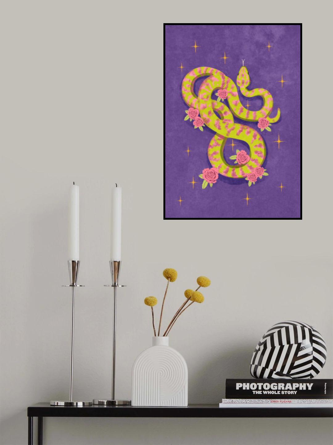 Snake Poster och Canvastavla