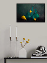 Ranunculus &amp; vases Poster och Canvastavla