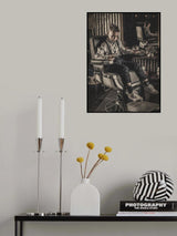 Welcome To The Man Cave Poster och Canvastavla