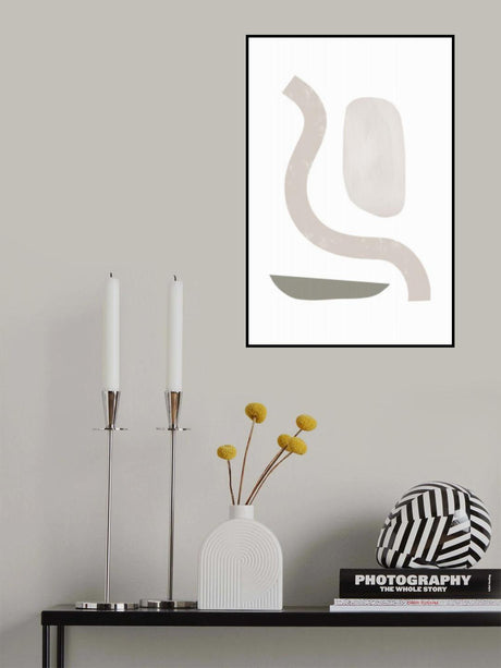 Shapes in Harmony Poster och Canvastavla