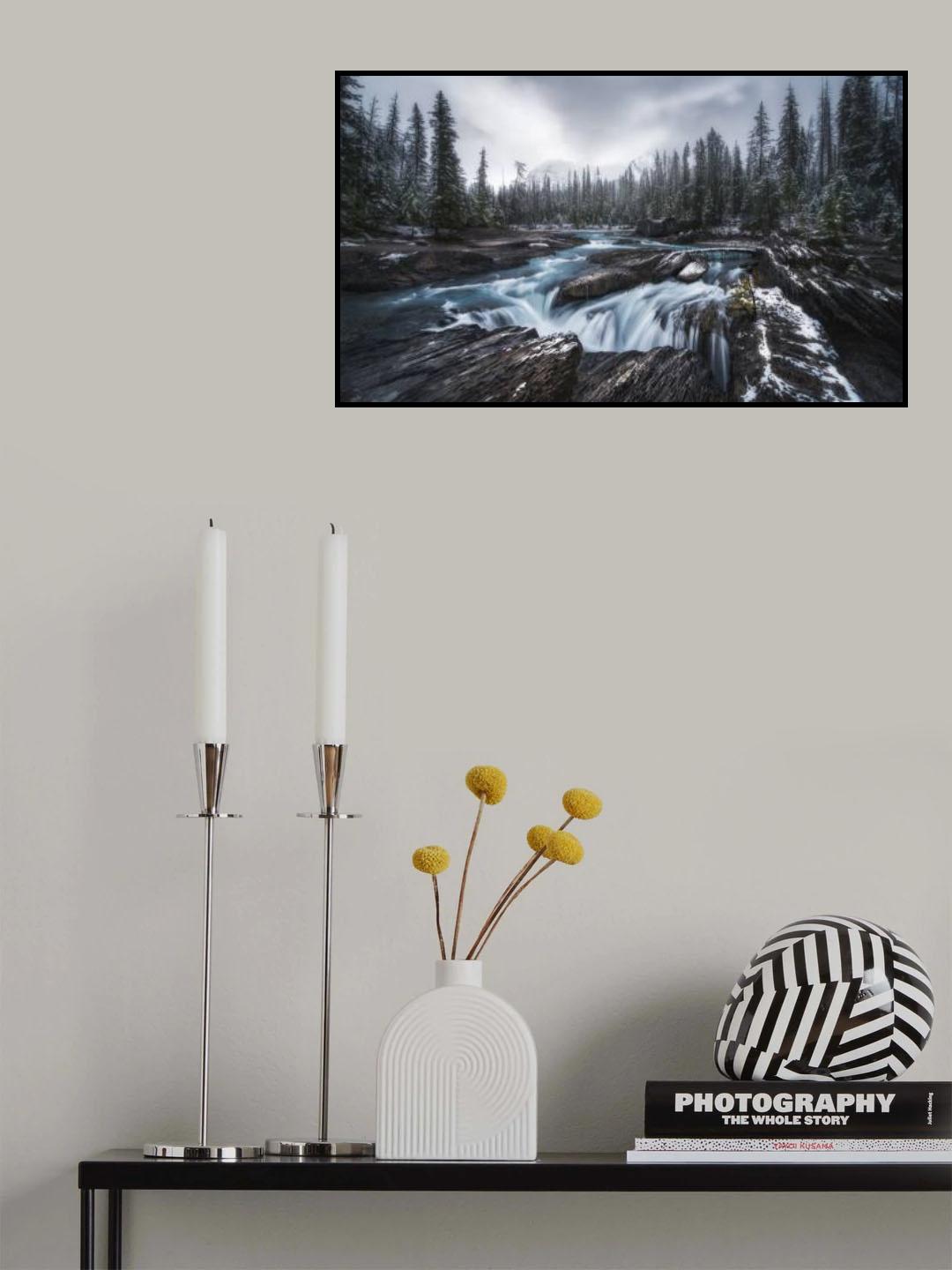 First Snow Poster och Canvastavla