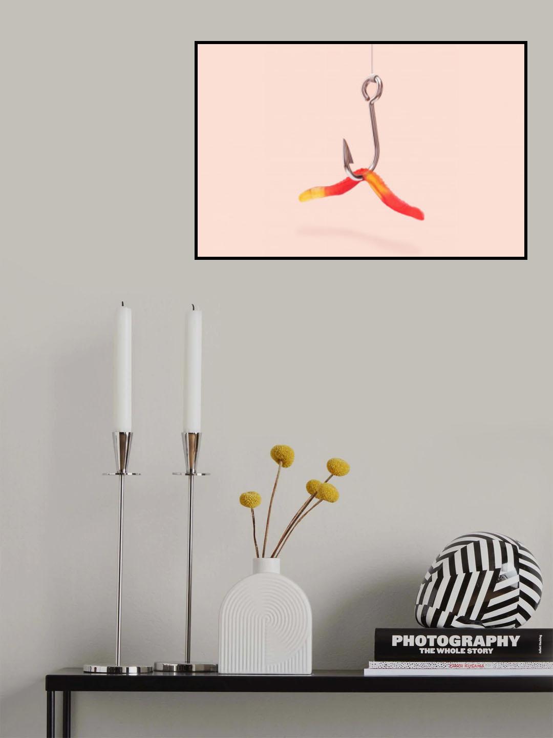 gummy_square.jpg Sweet Bait Poster och Canvastavla