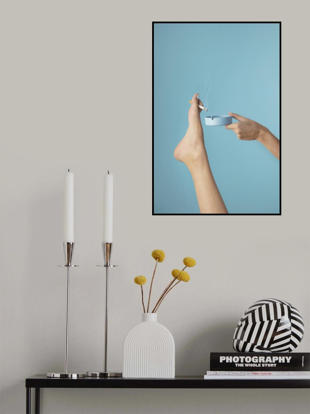 Smoking Poster och Canvastavla