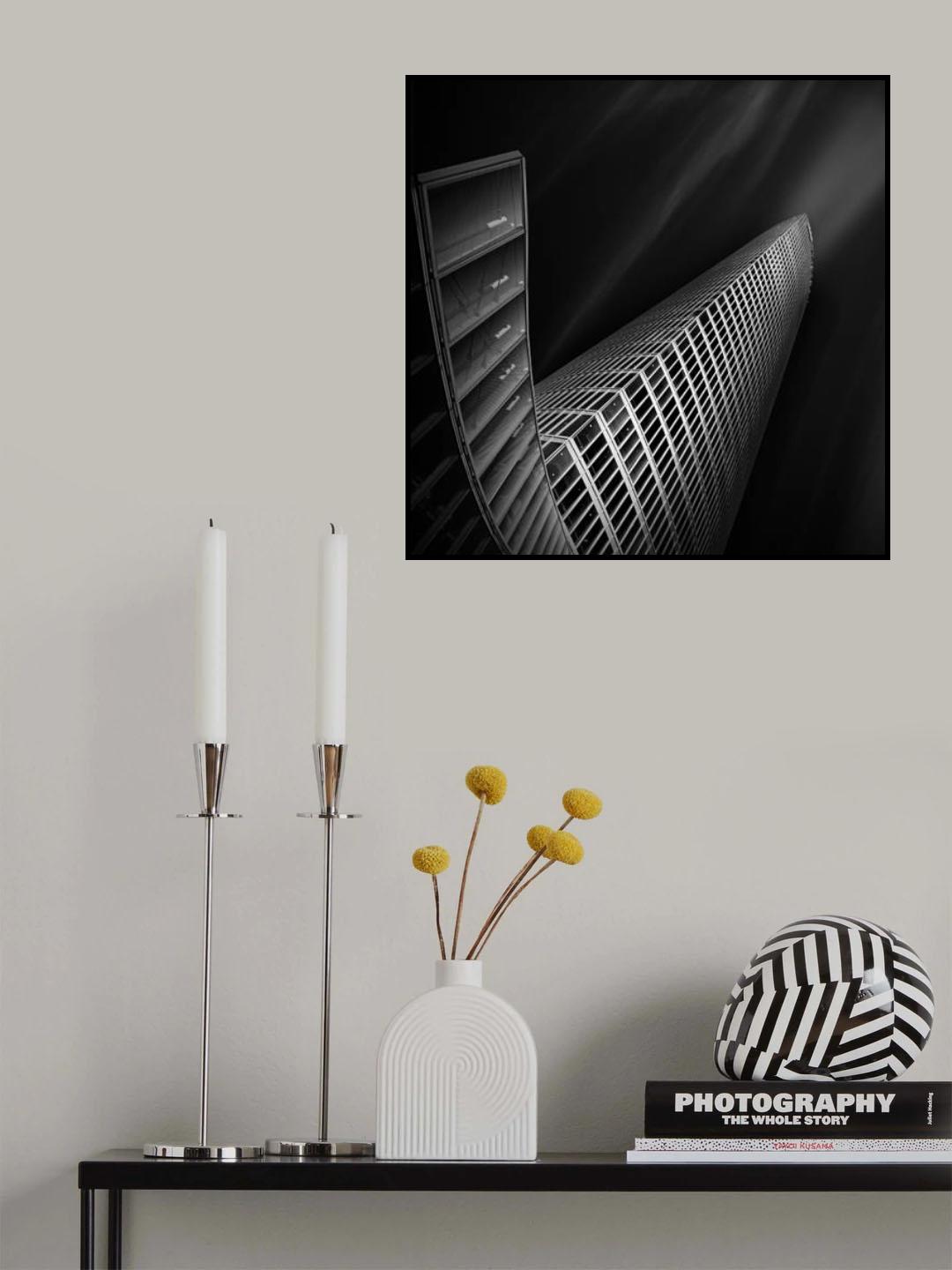 Torre Iberdrola Poster och Canvastavla
