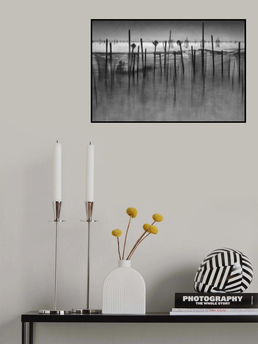 Behind the old lines Poster och Canvastavla