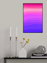 Gradient Vibes Series #2 Poster och Canvastavla