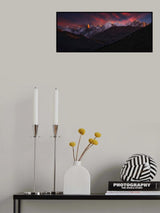 Peaks of fire Poster och Canvastavla