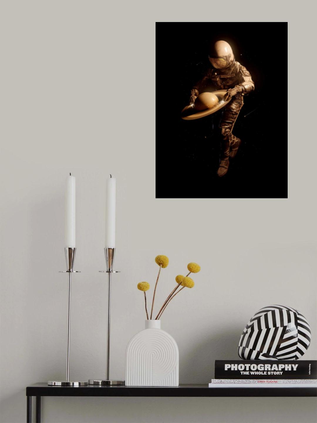 Saturntable Poster och Canvastavla
