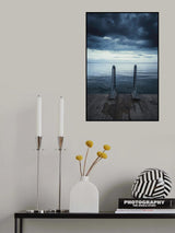 Moody jetty Poster och Canvastavla