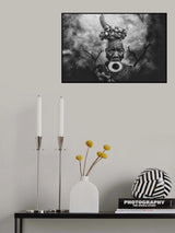 Urban Mursi tribe woman Poster och Canvastavla