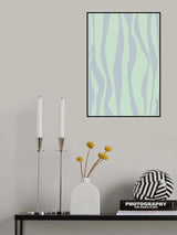 Wavy Stripes Poster och Canvastavla