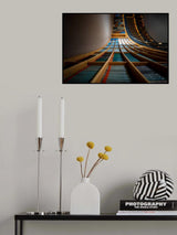 Lines and books Poster och Canvastavla