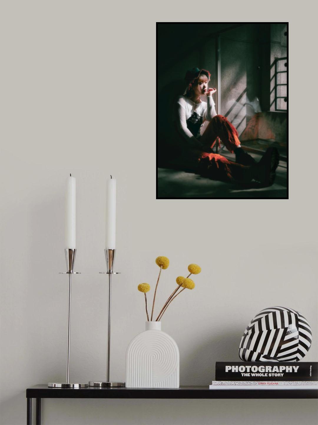 The landing of stairs Poster och Canvastavla