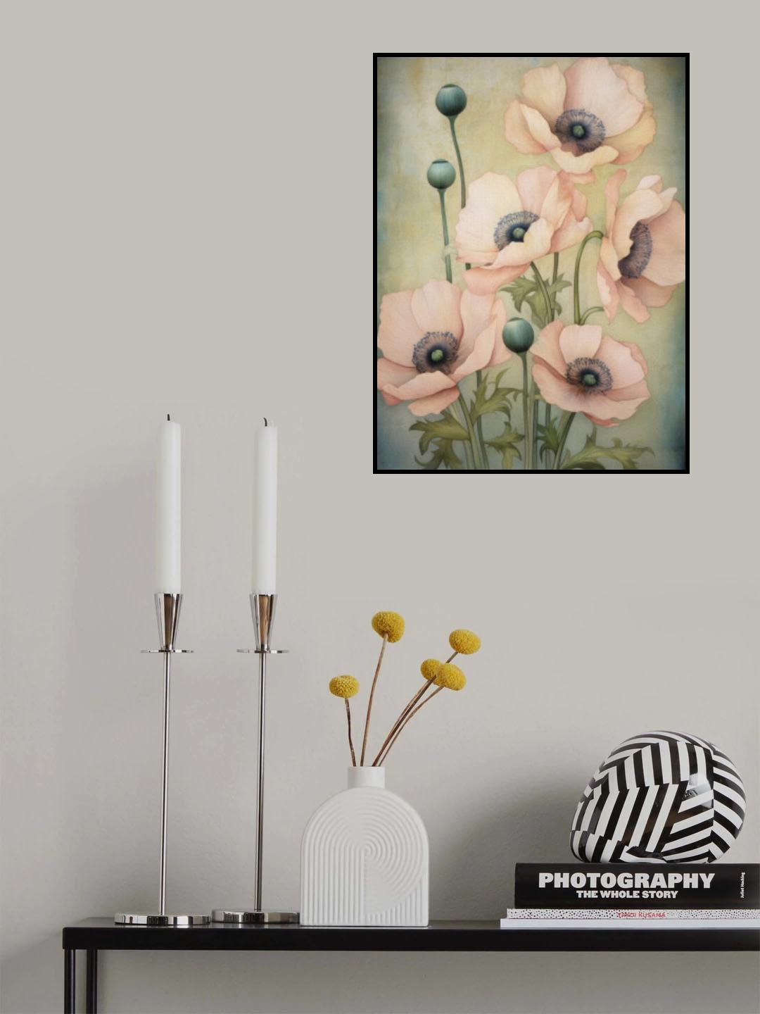 Poppies 16 Poster och Canvastavla