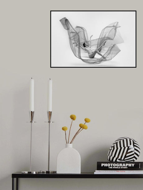 Ballerina Inside the cloth Poster och Canvastavla