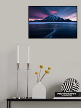 Ice Crack Poster och Canvastavla
