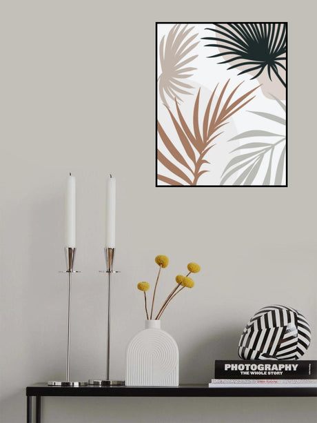 Tropical Leaves No4 Poster och Canvastavla