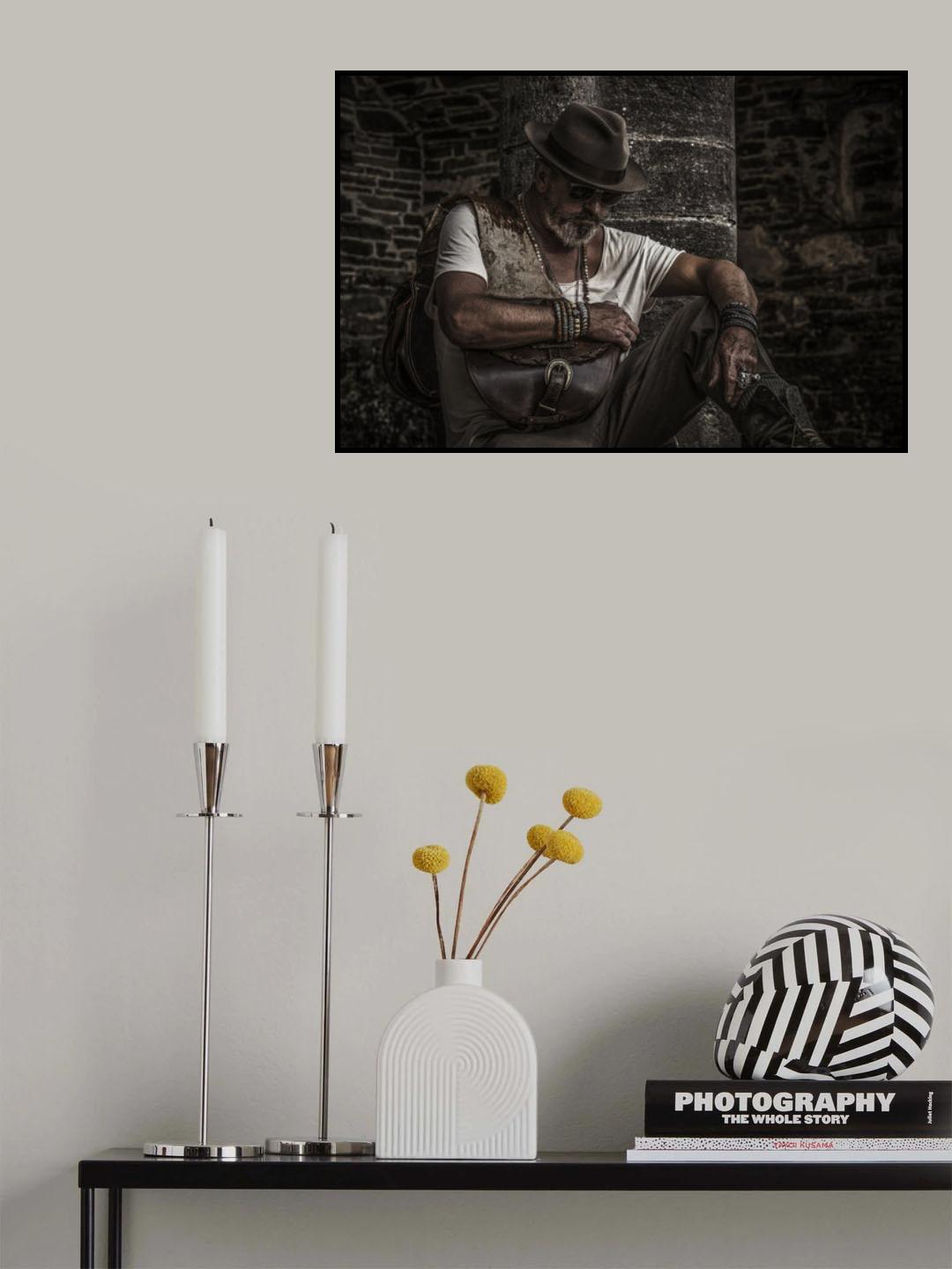 Mood Indigo Poster och Canvastavla