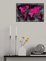 World map 8 Poster och Canvastavla