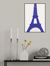 Eiffel Bleu Poster och Canvastavla