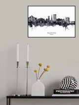 Maidstone England Skyline Poster och Canvastavla