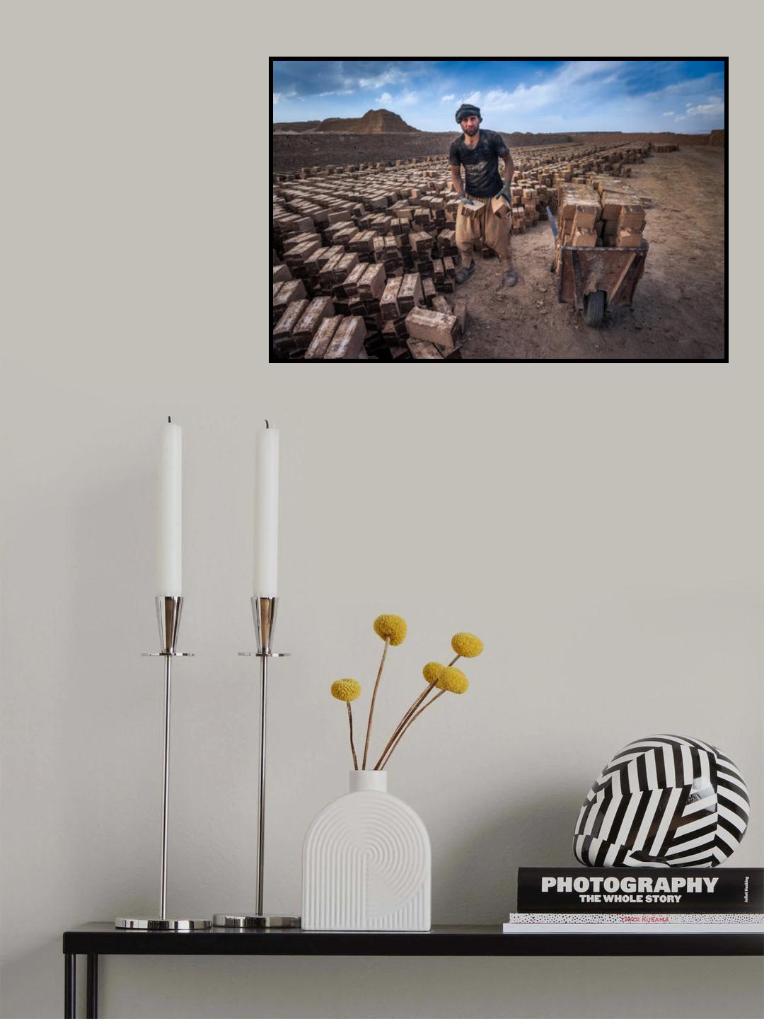 The brick maker2 Poster och Canvastavla