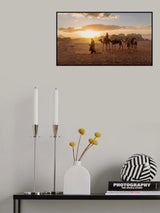 Last lights on desert Poster och Canvastavla