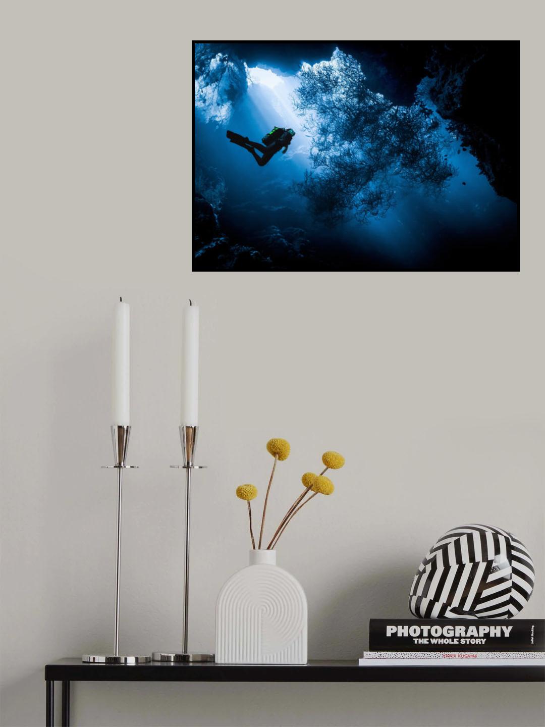 Menjangan walls Poster och Canvastavla