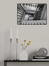 Old staircase Poster och Canvastavla