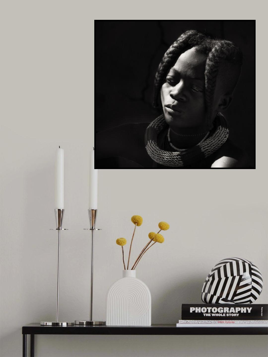 Himba Girl Poster och Canvastavla